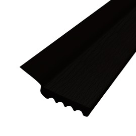 Randall Manufacturing Co., Inc | Garage Door Weatherstrip Door Seal | V-37 | 7 Feet | Dual Vinyl | for Top or Sides | Black | for All Types of Garage Doors | Seals Out Drafts | Easy Installation