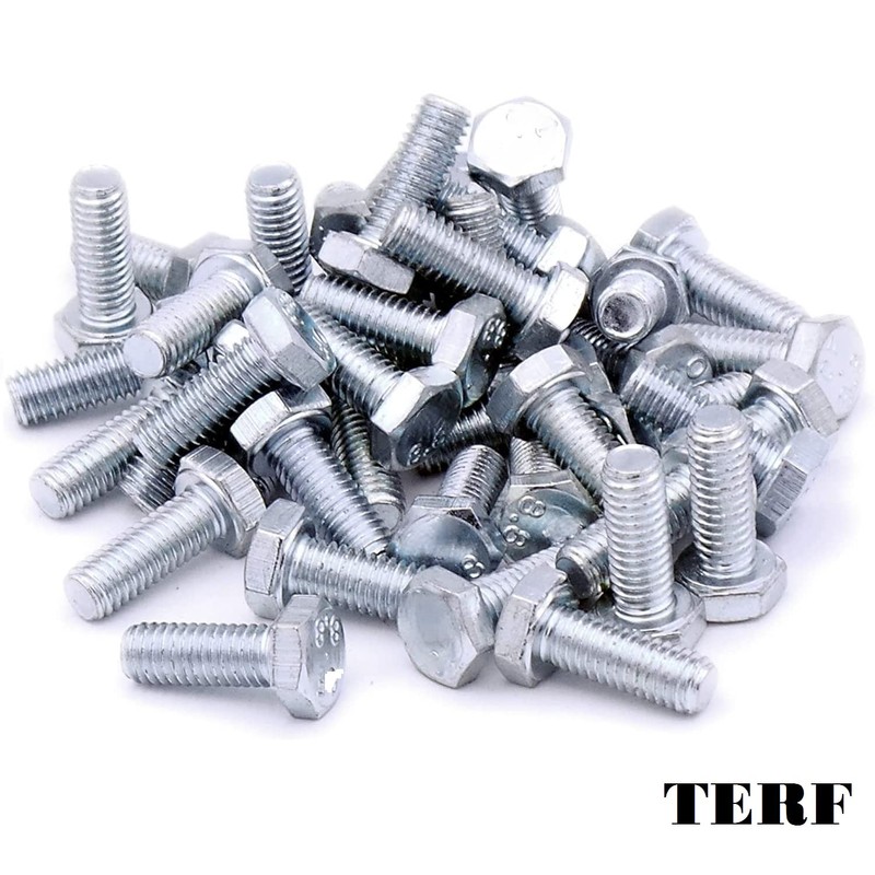 TERF® M5 X 35mm Hex Bolts Fully Threaded Set Screw