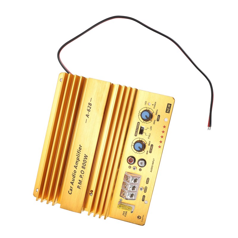 Car Amplifier Board 800W High Power Aluminum Alloy Powerful Bass