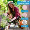 PATIKIL Women Gardening Gloves Thorn Proof, Large Extra Long Leather