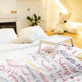 Vegas Christening Gifts for Girls, Baptism Gifts for Girls, Girl Christening/Baptism Gifts, Unique Christening Gifts, Girl Christening Decorations, Christening Blanket 130X100CM