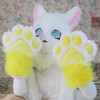ZFKJERS Cosplay Animal Extended Fluffy Plastic Claws for Cat Fursuit