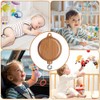 Music Box Mobile, HOVCEH Wood Look Mobile Motor Baby with