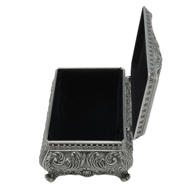 Vintage Jewelry Box Innovative European Style Light Luxury Metal Trinket