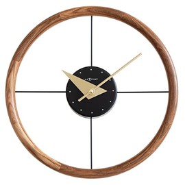 Elcomune NXT-J056 Hoop Black Wall Clock
