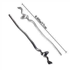 Pack of 4 Hair Sticks for Women, Hair Sticks for Long Hair, Vintage Hair Sticks, Vintage Hair Sticks for Hair Styling Design, Decorative Hair, Solid Hairstyle, Hair DIY Accessories