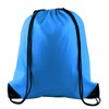 PLULON Sky Blue Drawstring Bags Drawstring Backpack Bulk, String Backpack