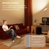 WOWLUMEN Floor Lamp,Bright 36W 3500LM Standing Lamp with Remote, 2700K