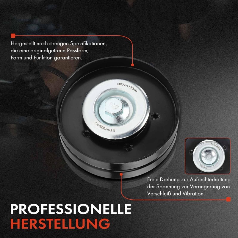 Frankberg Belt Tensioner Tensioner Petrol Compatible with A4 8K2 A4
