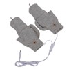 USB Heating Gloves Warm Cotton Full Finger and Half Fingerless