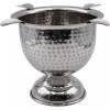 Stinky Cigar Ashtrays Tall Ashtray, Hammered Stainless Steel