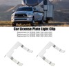 2PCs Car Rear License Lamp Clip 55077370AB Replacement for DODGE