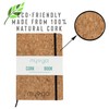 Myga Notebook Journal with Cork Cover - Eco-Friendly A5 Travel