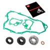 Water Pump Rebuild Kit Impeller Gaskets Seals Compatible with Honda