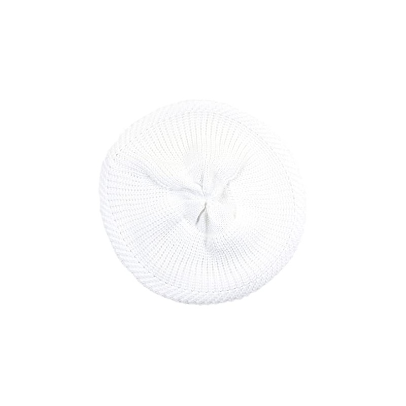 Cotton Classic Rasta Beanie Tam (White)