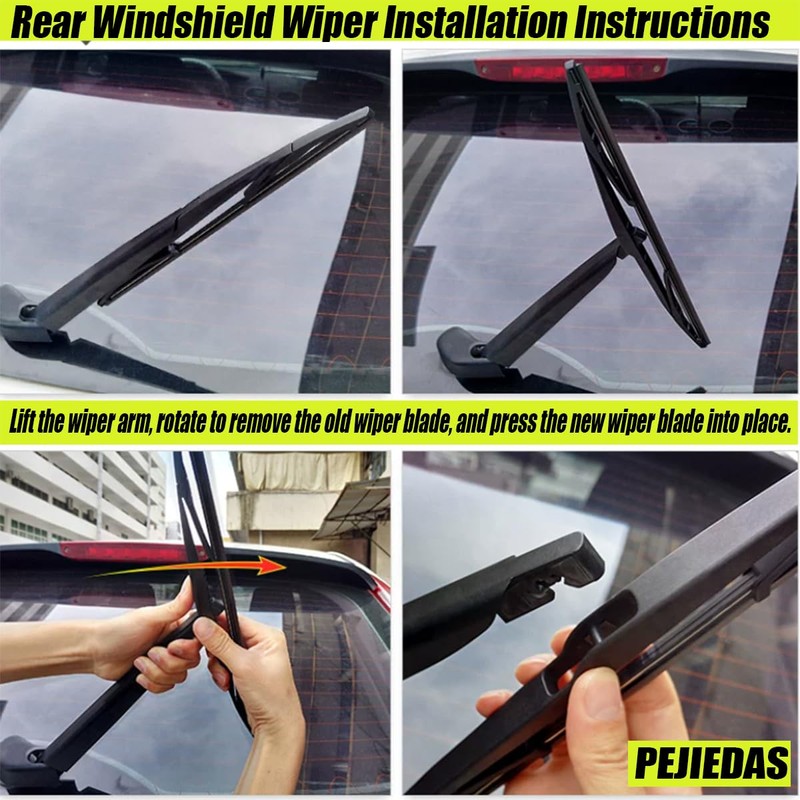 12-inch Rear Windshield Wiper Blade, Replacement for Hyundai Santa Fe