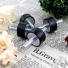 UPIQNG M8 Rubber Mounts Anti Vibration Rubber Bobbins Cylindrical Shock