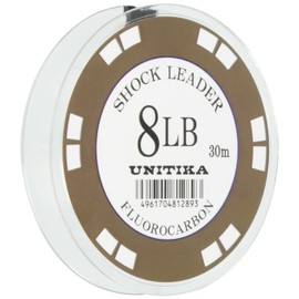 UNITIKA Compact Shock Leader FC 98.4 ft (30 m), 8LB No. 2