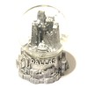 Generic Dallas Texas Mini Souvenir Snow Globe Pewter Design Dallas