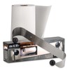 Prodyne Under Cabinet Paper Towel Holder, Silver and Black Small