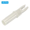 PATIKIL Archery Arrow Nocks 6.2mm 0.244", 50 Pack Insert Arrow