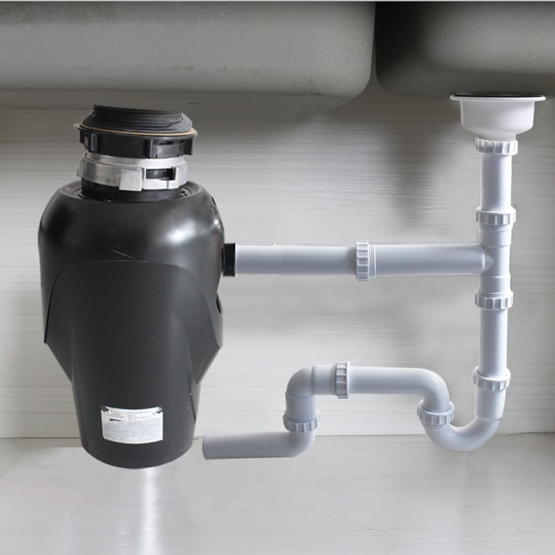 G1-1/2'' PP Material Double Sink Waste Drain Pipe Kit Assembly