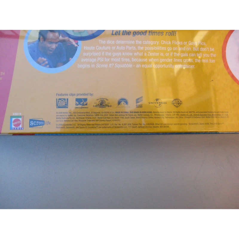 Mattel New Scene It Squabble Game NIB Sealed Men Vs