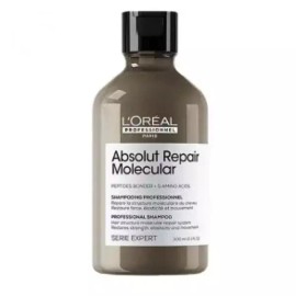 L'Oréal 극손상모/클리닉 로레알 앱솔루트 리페어 몰큘러 샴푸 300ML Damaged Hair/Clinic Loreal Absolute Repair Molecular Shampoo 300ML