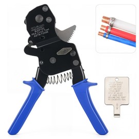 iCrimp Rachet PEX Pipe Cinch Tool for Stainless Steel Clamps meet ASTM 2098 clamping 3/8, 1/2, 3/4, 5/8,1-inch Pipe Tubing