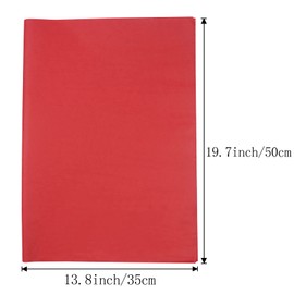 100 Sheets Red Tissue Paper Gift Wrap, Tissue Paper Used for Gift Wrapping,Birthday Party,Arts Crafts,Size:19.7 x 13.8 Inch (Red)