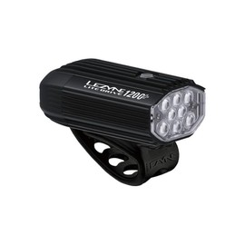 LEZYNE Bicycle Front Light, Light Drive, 1200 Lumens, Satin Black, Lite Drive, 1200+, USB C Charging, IPX7 Waterproof