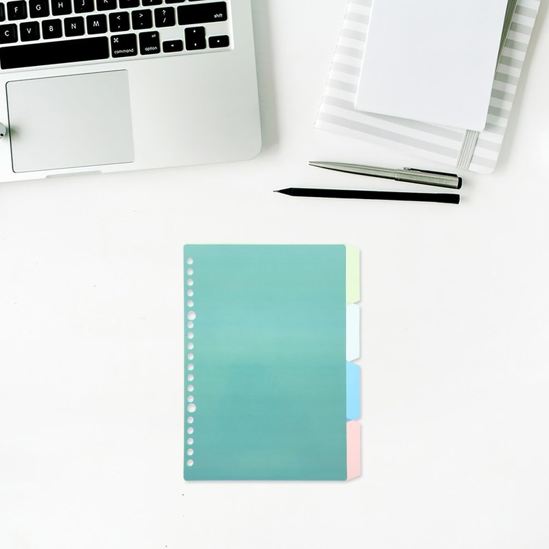 STOBOK Binder Divider Multi-Purpose File Divider Plastic Divider B5 Loose