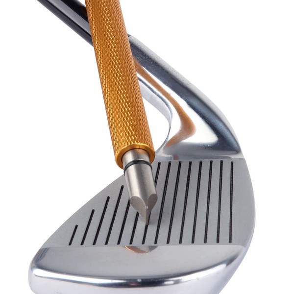 Bulex Golf Club Groove Sharpener, Re-Grooving Tool and Cleaner for