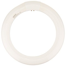 Satco S6502 3000K 22-Watt 4 Pin T9 Circline Lamp, Warm White