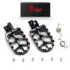 MZS Dirt Bike Foot Pegs, Motorcycle Wide Footpegs Front Pedal