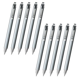 Sakura Creepas Gel Ink Ballpoint Pen Ball Sign iD Plus Pure Black 0.4mm Pack of 10 GBR354#49 (10)