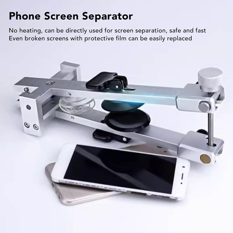 Phone Screen Repair Separator No Heating Strong Suction Aluminum Alloy