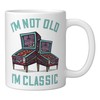 Pinball I'm Not Old Pinball Player Flipping Machine Ceramic Mug,