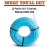 SAP HAPPY Maple Syrup Sap Collection Tubing (250 Feet) -