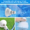 DIELOVEHUA Vacuum Adapter RP/RX Skimmer Attachment, Pool Skimmer Adapter, Compatible