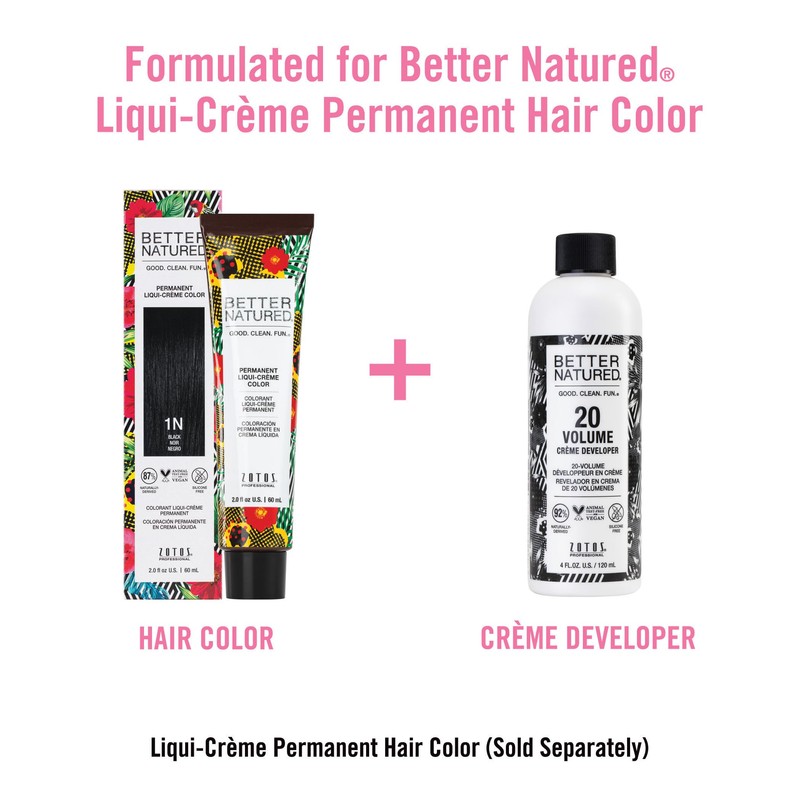 Better Natured 20 Volume Gentle Creme Hair Developer | For