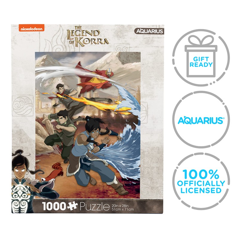 AQUARIUS - Rompecabezas de 1000 piezas de leyenda de Korra