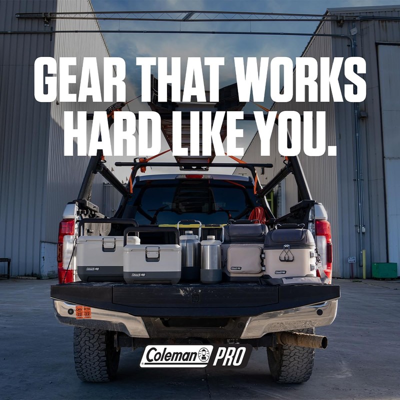 Coleman Pro Heavy-Duty 17qt Ultra-Light Premium Hard Cooler Lunchbox, Extra-Thick