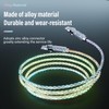 LED Light Up USB C Charging Cables 2Pack 5ft Rotating