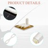 4 Rolls Elastic Sea Fishing Line Clear, Strong invisible thread