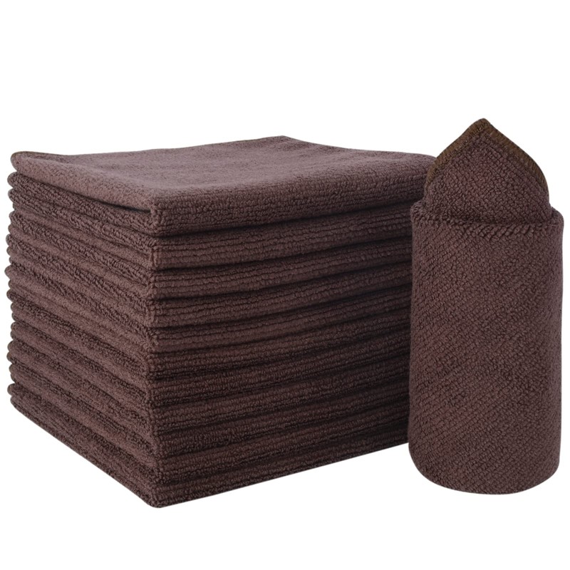 SINLAND Absorbent Microfiber Dish Cloth Kitchen No Streak Cleaning Cloth
