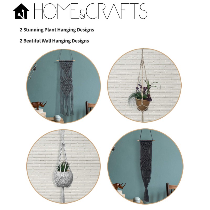 Macrame Set for Beginners with Instructions - 100 m 3