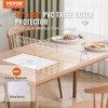 VEVOR Plastic Table Cover, 40 x 80 Inch 2.0 mm