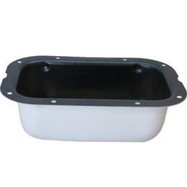 Rainware Supply 3x4 Rectangular Aluminum Gutter Drop Outlet Connector (2 Pack)