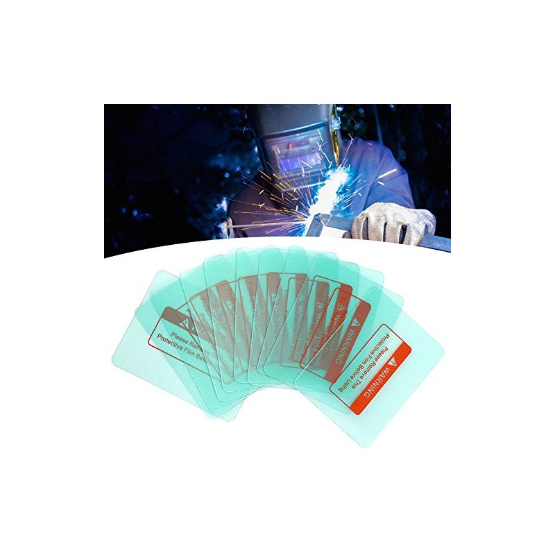 10pcs Welding Helmet Lens Cover Transparent Protective Plate Solder Lens
